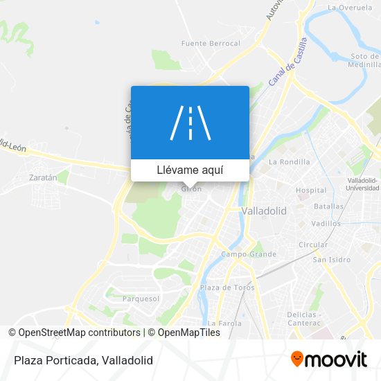 Mapa Plaza Porticada