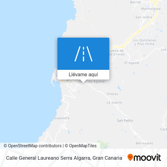 Mapa Calle General Laureano Serra Algarra