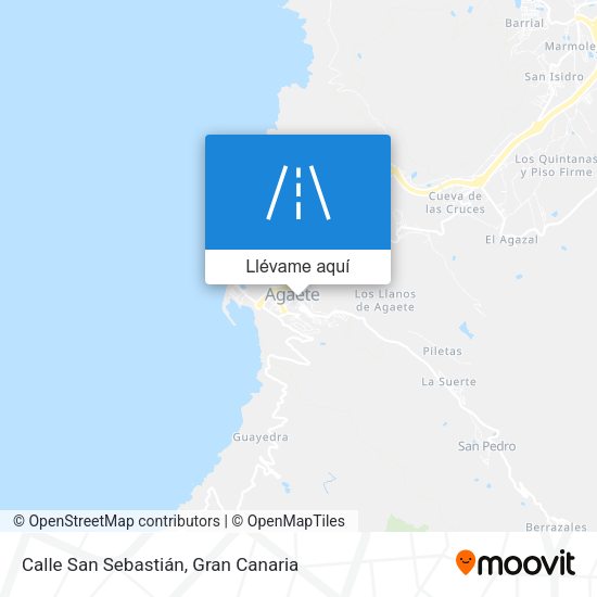 Mapa Calle San Sebastián