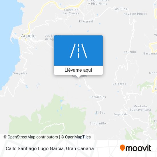 Mapa Calle Santiago Lugo García