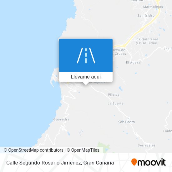 Mapa Calle Segundo Rosario Jiménez
