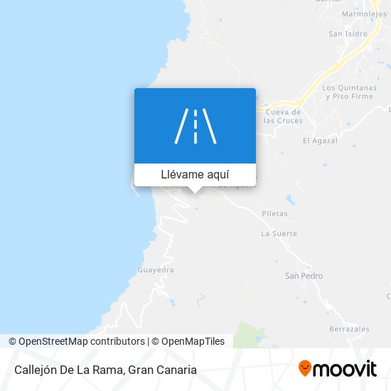 Mapa Callejón De La Rama