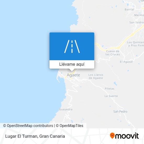 Mapa Lugar El Turman