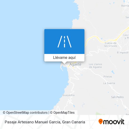 Mapa Pasaje Artesano Manuel García