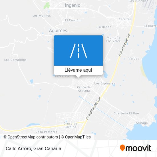 Mapa Calle Arroro