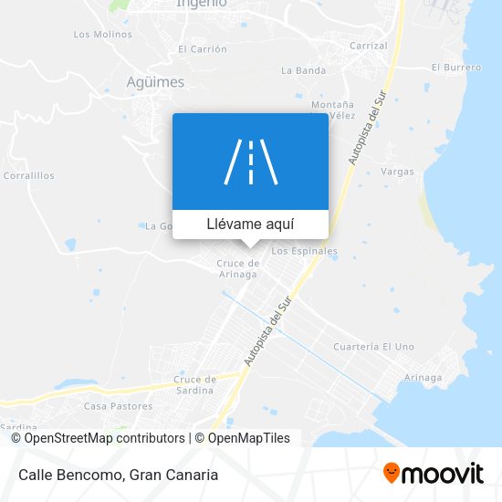 Mapa Calle Bencomo