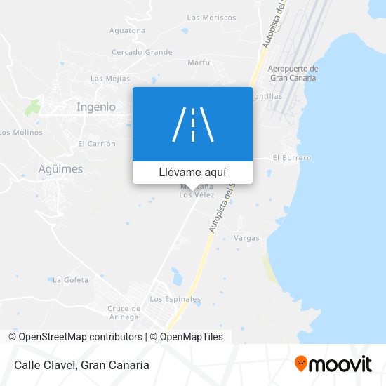 Mapa Calle Clavel