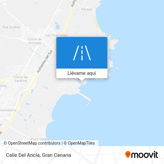 Mapa Calle Del Ancla