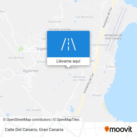 Mapa Calle Del Canario