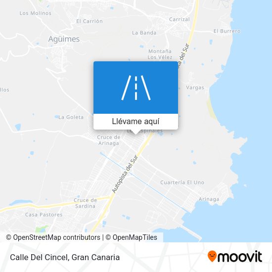 Mapa Calle Del Cincel