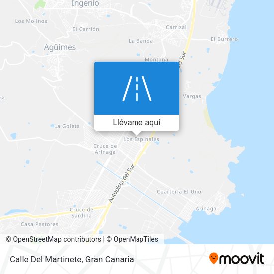 Mapa Calle Del Martinete