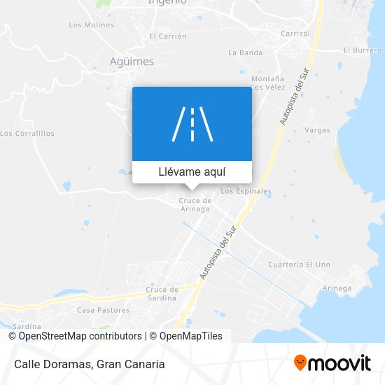 Mapa Calle Doramas
