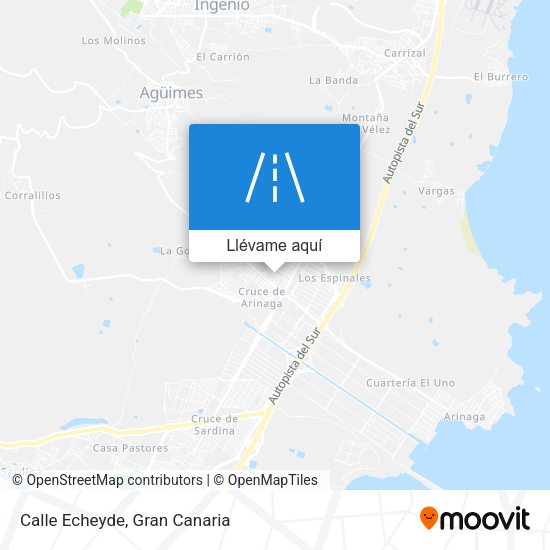 Mapa Calle Echeyde