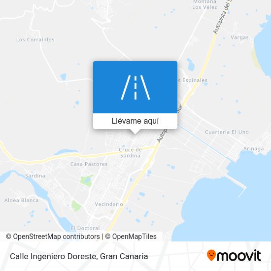 Mapa Calle Ingeniero Doreste