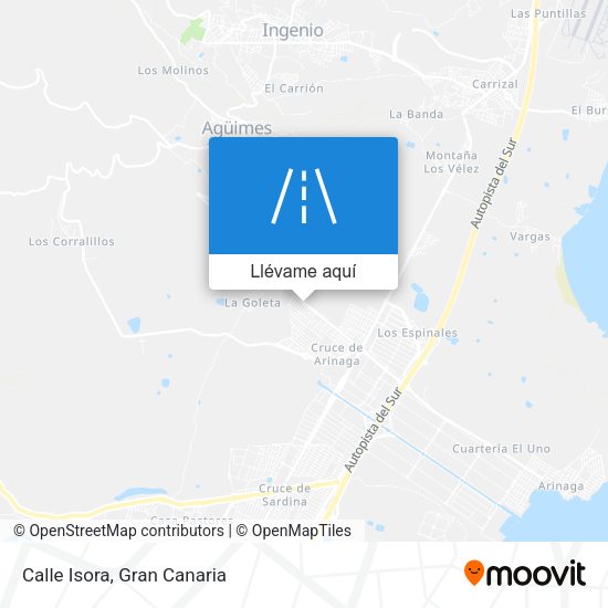 Mapa Calle Isora