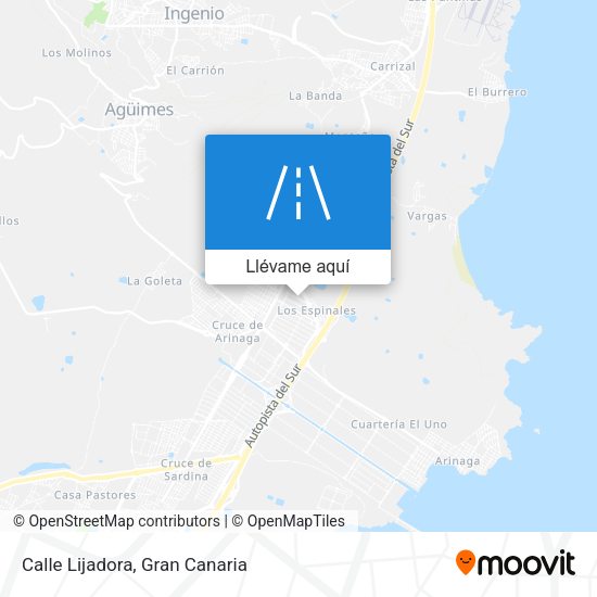 Mapa Calle Lijadora