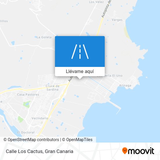 Mapa Calle Los Cactus