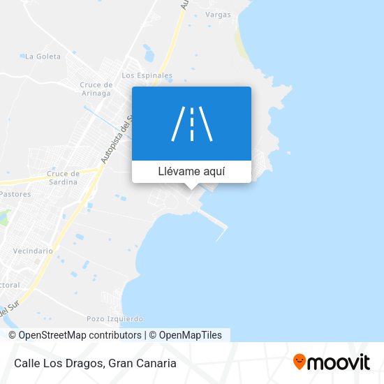 Mapa Calle Los Dragos
