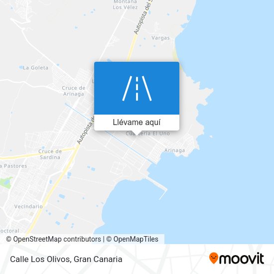 Mapa Calle Los Olivos