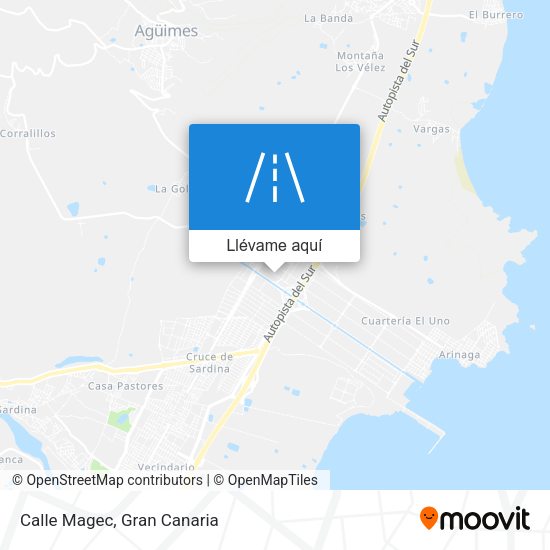 Mapa Calle Magec