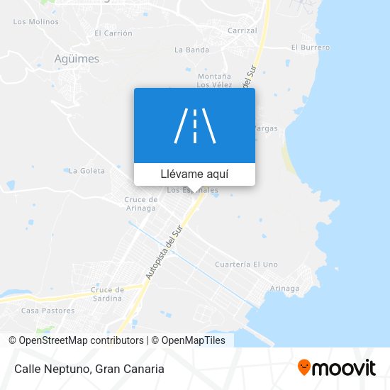 Mapa Calle Neptuno