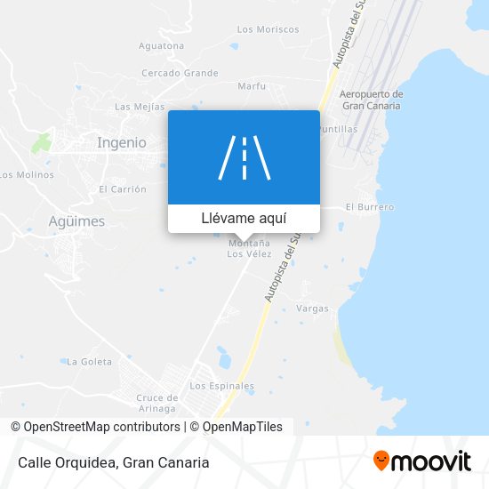 Mapa Calle Orquidea