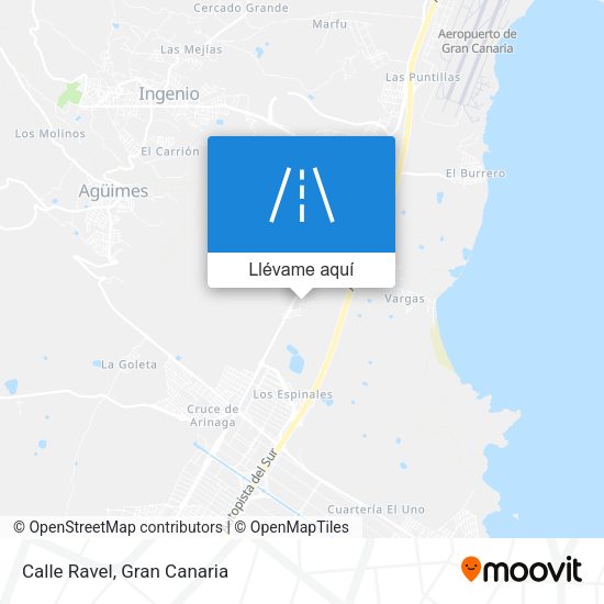 Mapa Calle Ravel