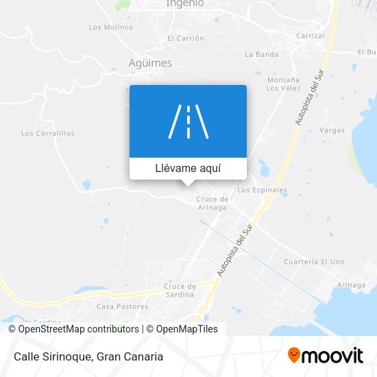 Mapa Calle Sirinoque