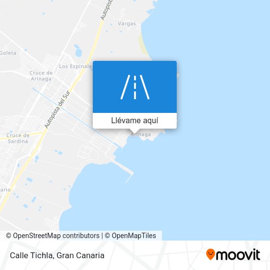 Mapa Calle Tichla