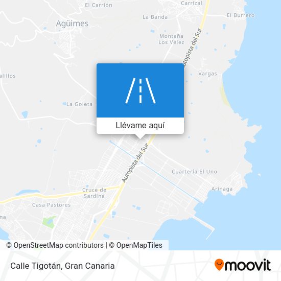 Mapa Calle Tigotán