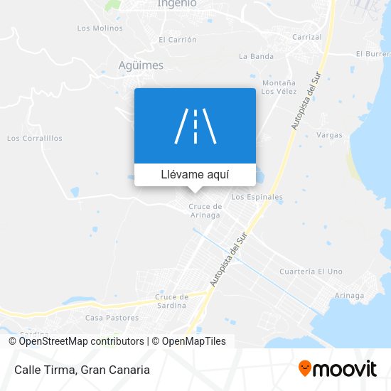 Mapa Calle Tirma