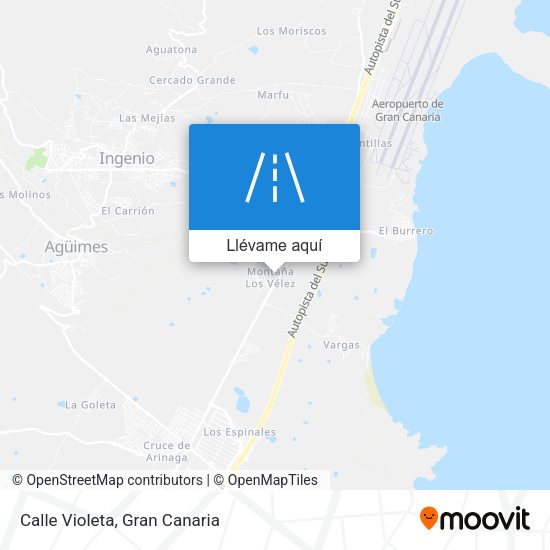 Mapa Calle Violeta