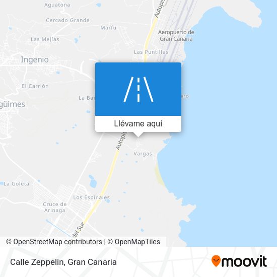 Mapa Calle Zeppelin