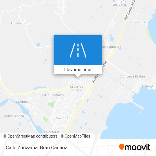 Mapa Calle Zonzama