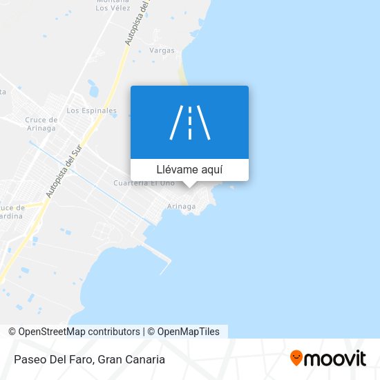 Mapa Paseo Del Faro