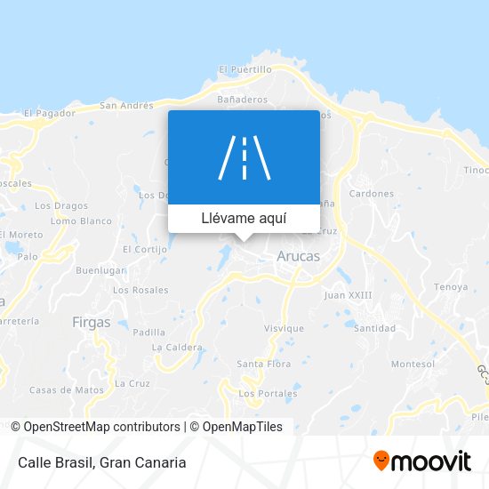 Mapa Calle Brasil