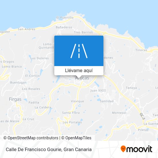 Mapa Calle De Francisco Gourie