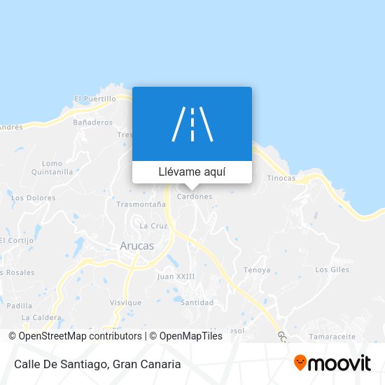 Mapa Calle De Santiago