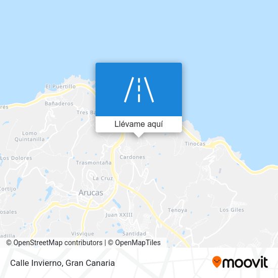 Mapa Calle Invierno