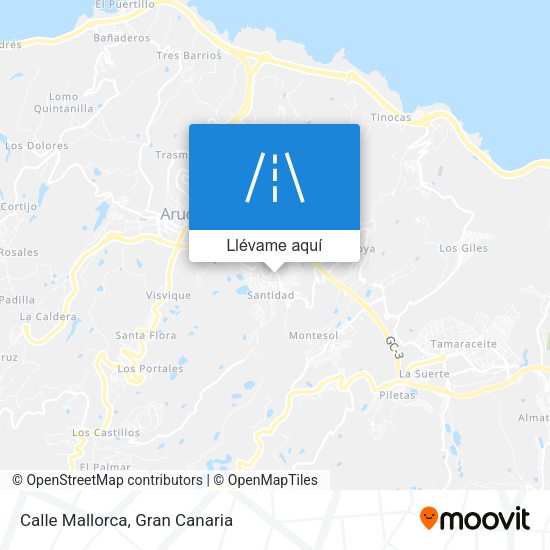 Mapa Calle Mallorca