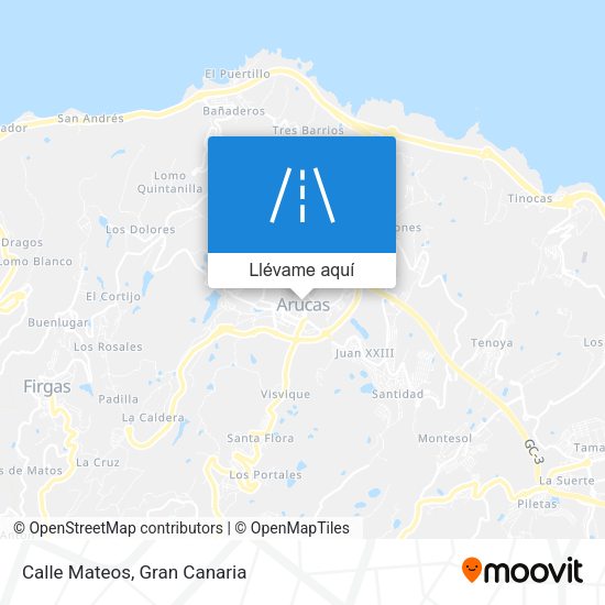 Mapa Calle Mateos