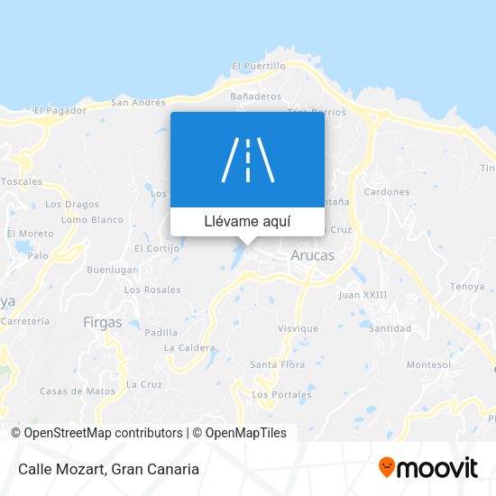 Mapa Calle Mozart