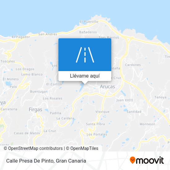 Mapa Calle Presa De Pinto