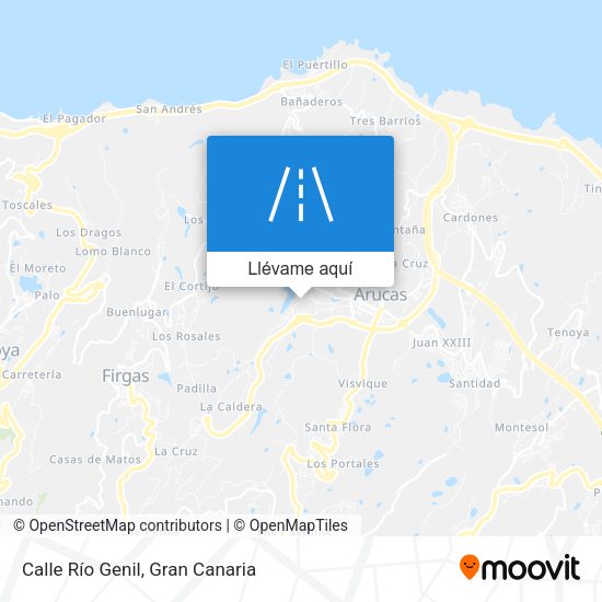 Mapa Calle Río Genil