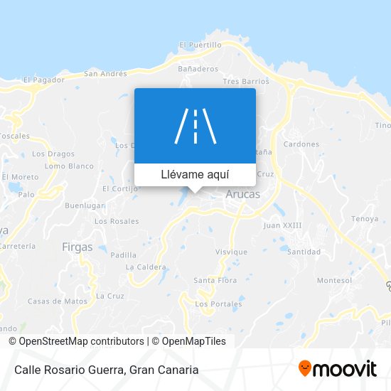 Mapa Calle Rosario Guerra