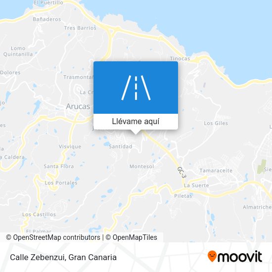 Mapa Calle Zebenzui