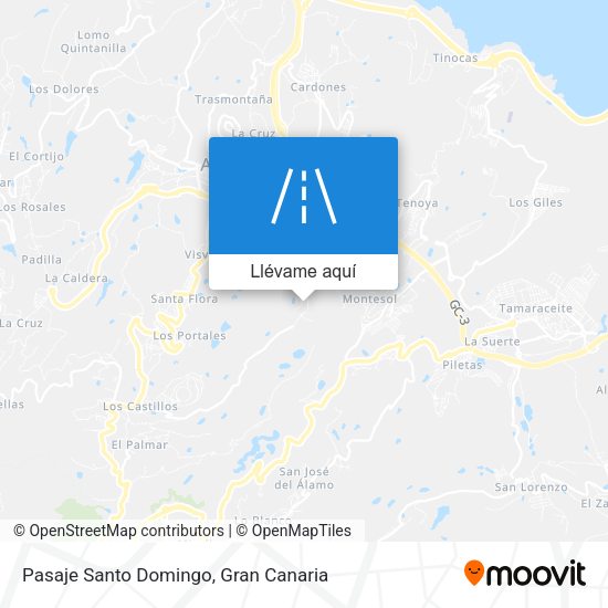Mapa Pasaje Santo Domingo