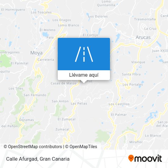 Mapa Calle Afurgad