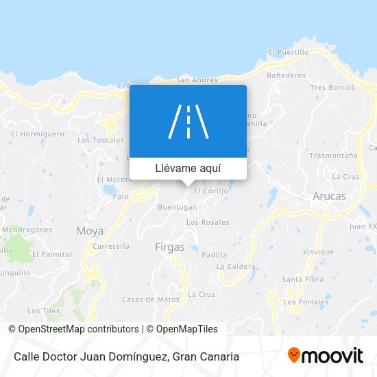 Mapa Calle Doctor Juan Domínguez