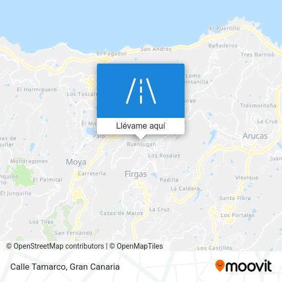 Mapa Calle Tamarco